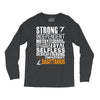 Strong Independent Motivated Sagittarius Long Sleeve Shirts
