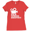film school dropout Ladies Fitted T-Shirt