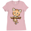keep holding on Ladies Fitted T-Shirt