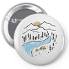 quiet place Pin-back button