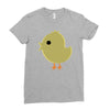 chicken baby Ladies Fitted T-Shirt