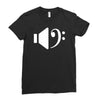 bass speaker Ladies Fitted T-Shirt