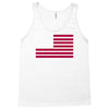 usa flag navy american Tank Top