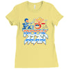 rock man Ladies Fitted T-Shirt