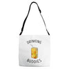 Drinking Buddies Juice Adjustable Strap Totes