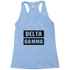 Delta Gamma Black Racerback Tank