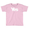 vote yes for scotland scottish independence Toddler T-shirt
