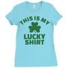 this is my lucky shirt Ladies Fitted T-Shirt