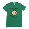 My Mom Is The World's Best Teacher Ladies Fitted T-Shirt