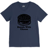 royale with cheese V-Neck Tee