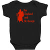 for england and st Baby Bodysuit