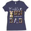 yorkie dad Ladies Fitted T-Shirt