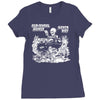 1955 old school hot rod outlaw gasser drag car blower Ladies Fitted T-Shirt