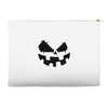 pumpkin face Accessory Pouches