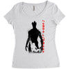 crazy rocket guardians japan poster shape cosmos space fighters Women's Triblend Scoop T-shirt