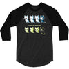 kitten of death 3/4 Sleeve Shirt