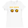 boo bees Ladies Fitted T-Shirt