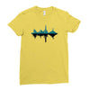 middle hertz Ladies Fitted T-Shirt