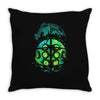 face of the protector Throw Pillow