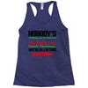 nobody's walking out on this fun old fashioned family christmas we're Racerback Tank