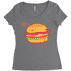 big buns Women's Triblend Scoop T-shirt