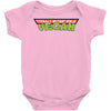 ninja turtles parody vegan Baby Bodysuit