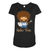 hello tree Maternity Scoop Neck T-shirt