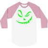 scary pumpkin halloween 3/4 Sleeve Shirt