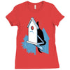 purrfect plan Ladies Fitted T-Shirt