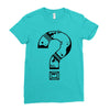 question mark Ladies Fitted T-Shirt