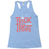 trick or treat Racerback Tank