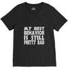 best behavior girls V-Neck Tee