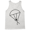 stick man skydiving Tank Top