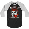 praying skull 3/4 Sleeve Shirt