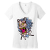 space monkey Women's V-Neck T-Shirt