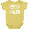 blues rules Baby Bodysuit