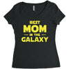 Best Mom in the Galaxy Women's Triblend Scoop T-shirt