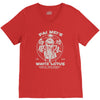white lotus V-Neck Tee