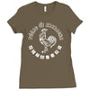 sriracha rooster Ladies Fitted T-Shirt