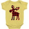 lumberjack reindeer Baby Bodysuit