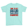 star spangled hammered Youth Tee