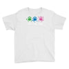 three monkeys talking nonsense Youth Tee