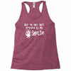 sheltie hair Racerback Tank