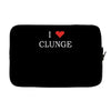 clunge funny Laptop sleeve