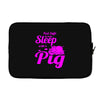pig lover Laptop sleeve
