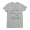 maybe christmas Ladies Fitted T-Shirt