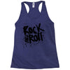 rock music r Racerback Tank
