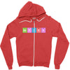 periodic table chemistry fun Zipper Hoodie