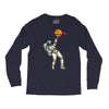 astronaut basketball planet Long Sleeve Shirts