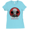 red sun uzumak Ladies Fitted T-Shirt